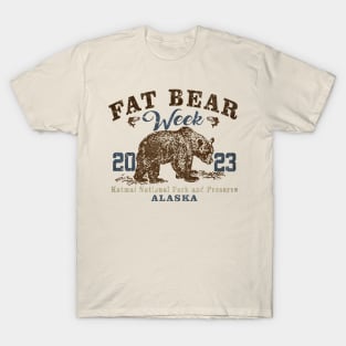 Vintage Aesthetic \\ Fat Bear Week 2023 \\ New Design T-Shirt